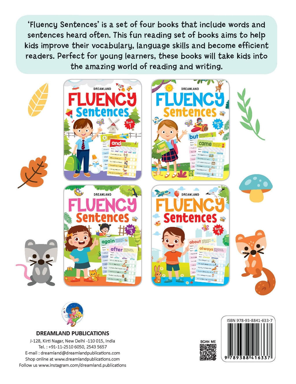 Dreamland Fluency Sentences Book 4 | Grocsy
