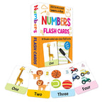 Dreamland Flash Cards Numbers - 30 Double Sided Wipe Clean Flash Cards for Kids (With Free Pen) | Grocsy