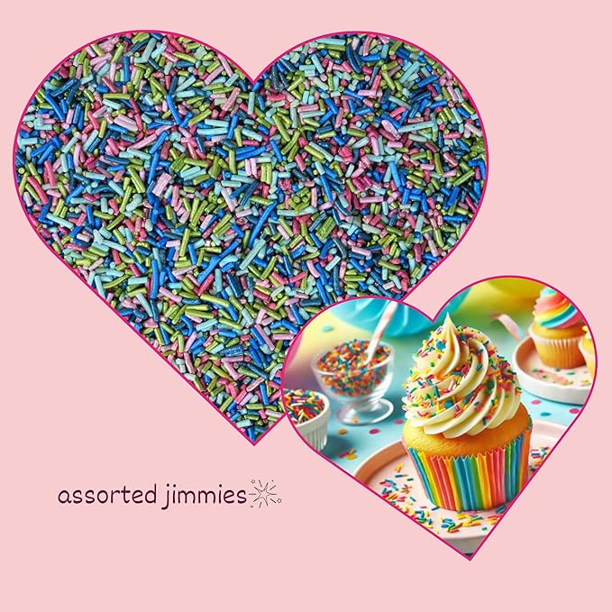 Confect Rainbow Sprinkles for Decoration 10 | Grocsy