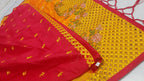 Sarvadarshi Fashion Women'S Satin Silk Blend Orange Pink Color Saree | Grocsy