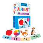 Dreamland Flash Cards Alphabet - 30 Double Sided Wipe Clean Flash Cards for Kids (With Free Pen) | Grocsy