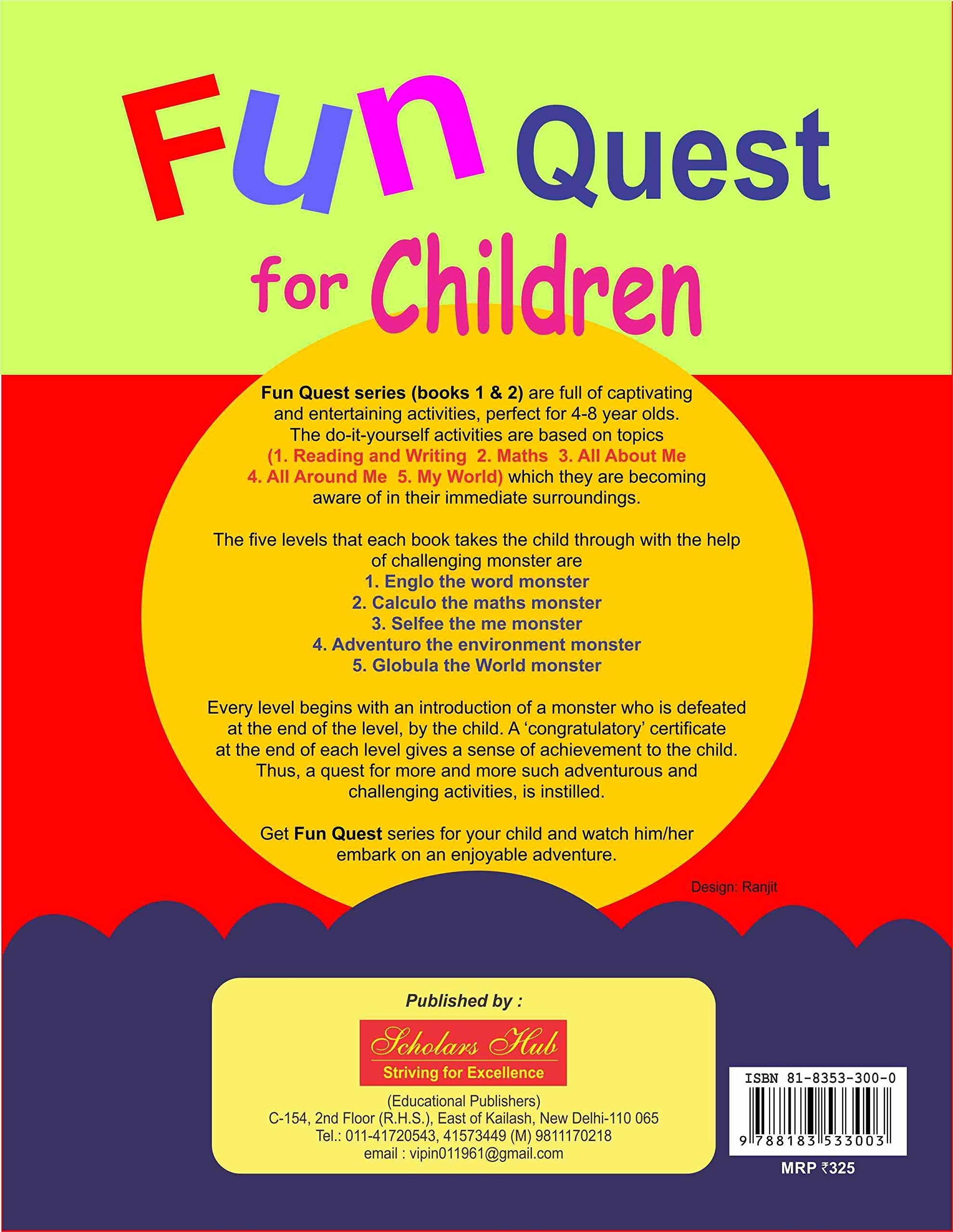 Fun Quest For Children-2.(Ages 6-8) | Grocsy