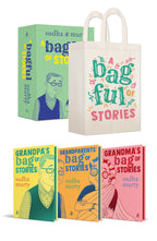 A Bagful of Stories: A Gift Edition Boxset of Grandma’s, Grandpa’s and Grandparents’ Bag of Stories by Sudha Murty | Grocsy