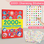 2000+ Reward Stickers: A Fun Sticker Book For Teachers And Parents - Encouraging And Celebrating Kids' Achievements With Over 2000 Stickers [Paperback] | Grocsy