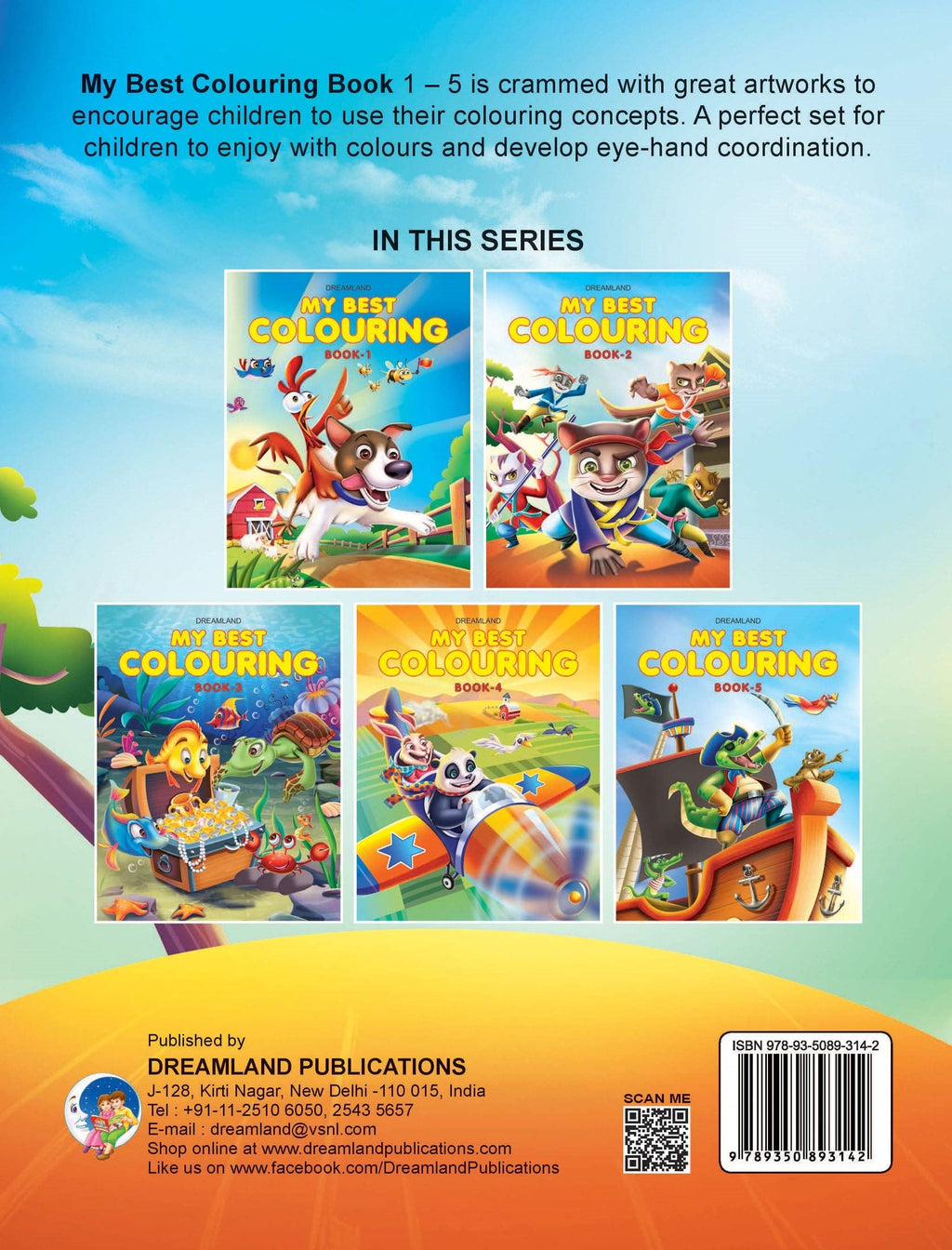 Dreamland My Best Colouring Book - 2 | Grocsy