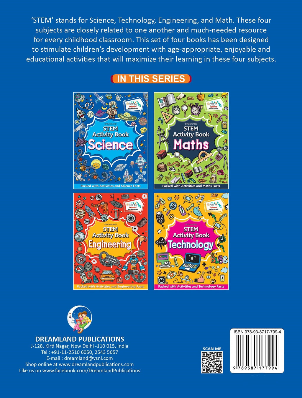 Dreamland STEM Activity Book - Science | Grocsy