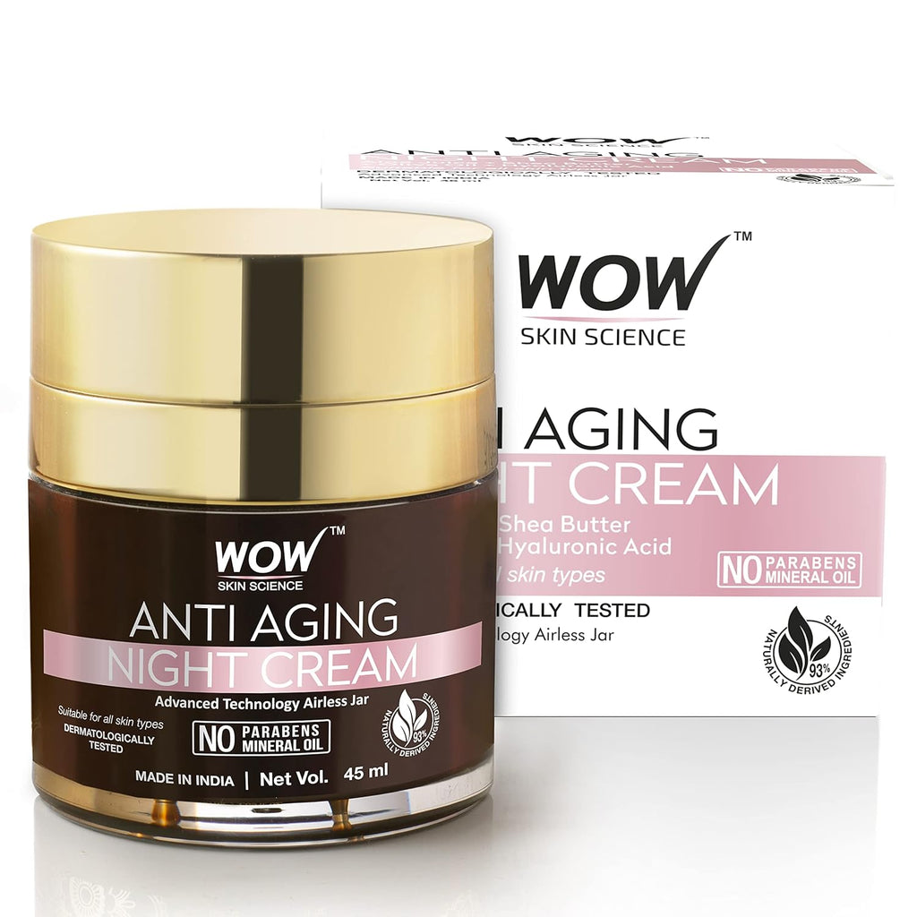 Wow Skin Science Anti Aging Night Cream | Grocsy