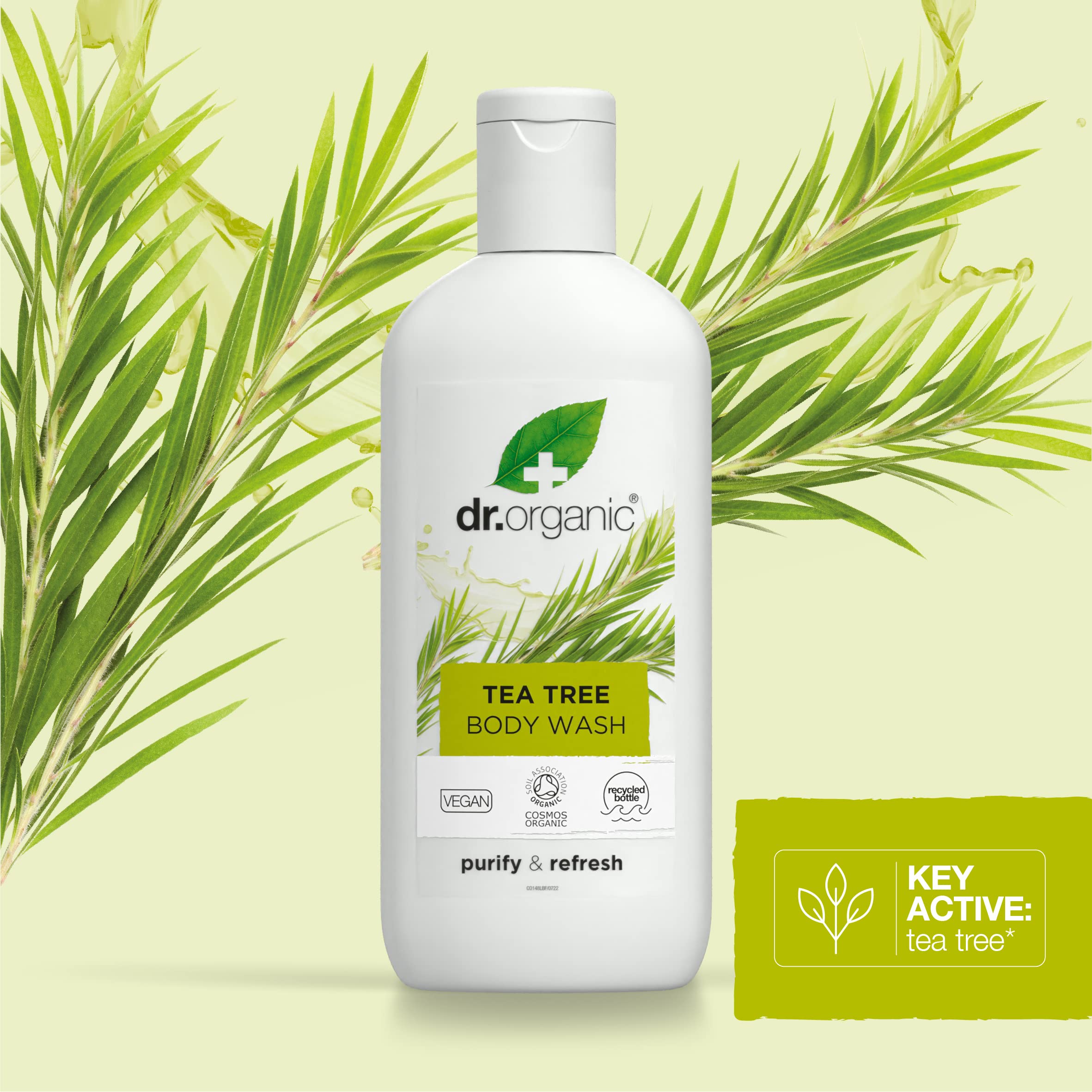 Dr.Organic Tea Tree Body Wash | Grocsy