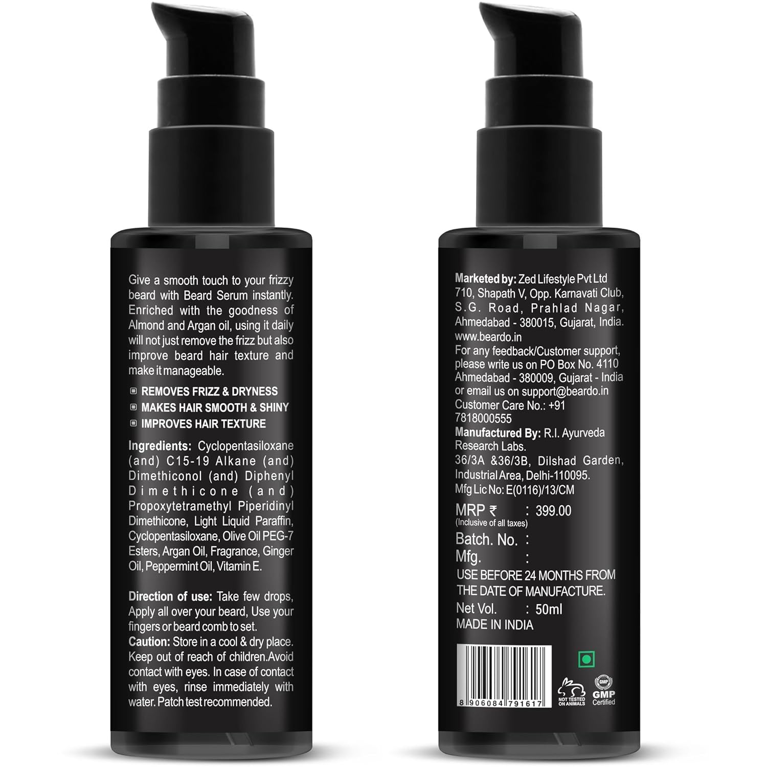 Beardo Beard Serum Smooth Softer | Grocsy