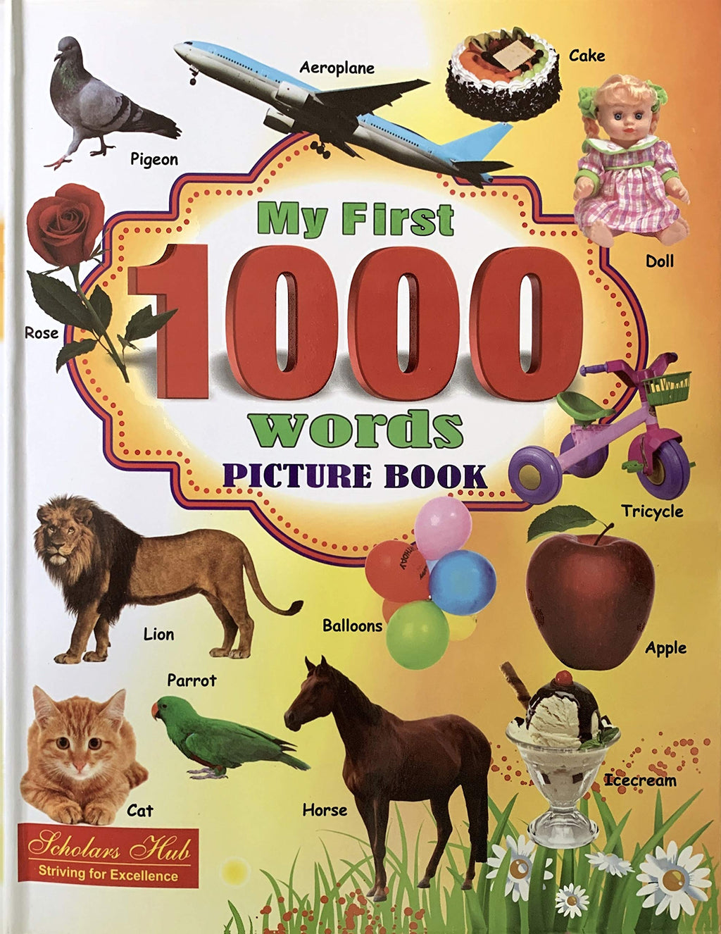 My First 1000 Words Board Book | Grocsy