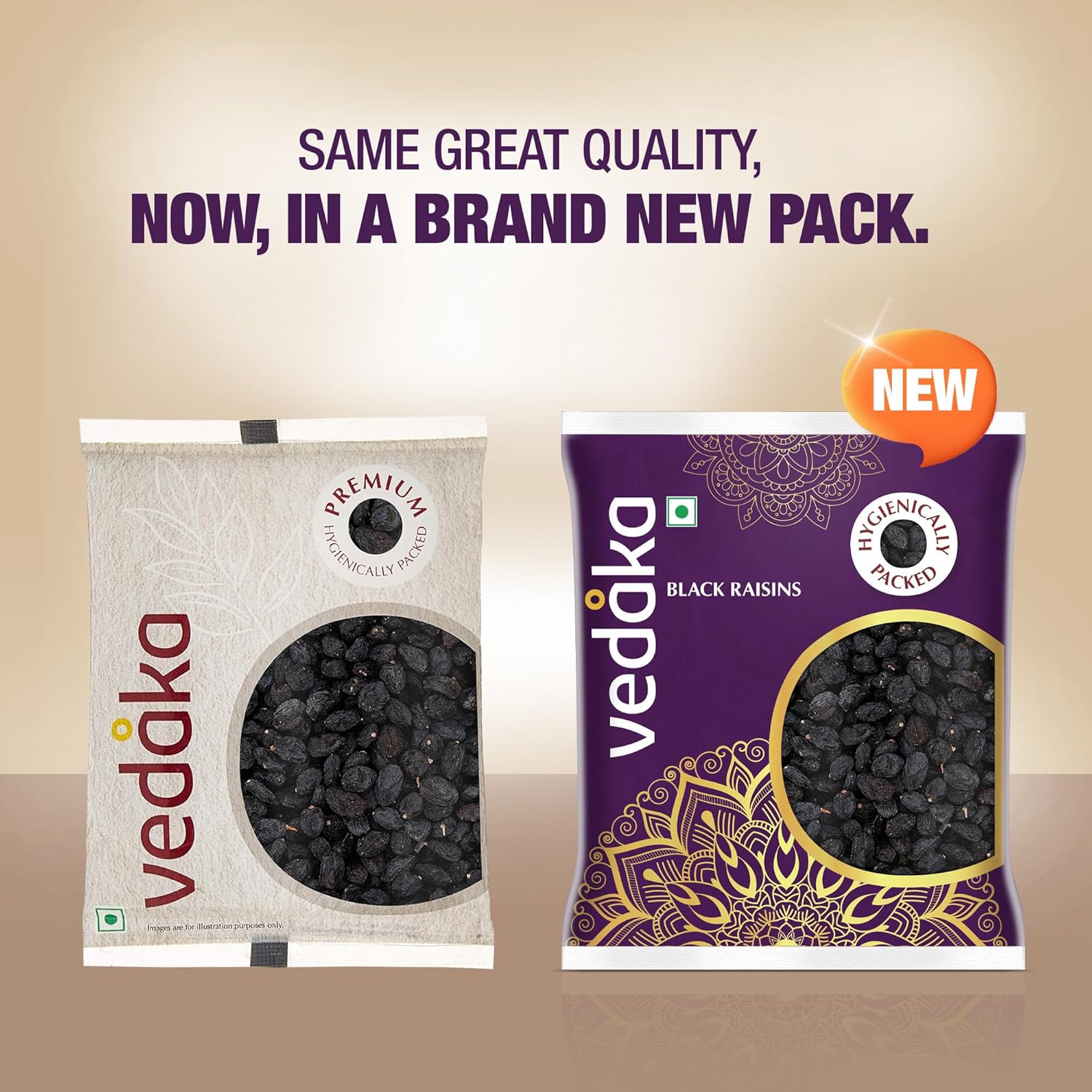 Vedaka Premium Black Raisins | Grocsy
