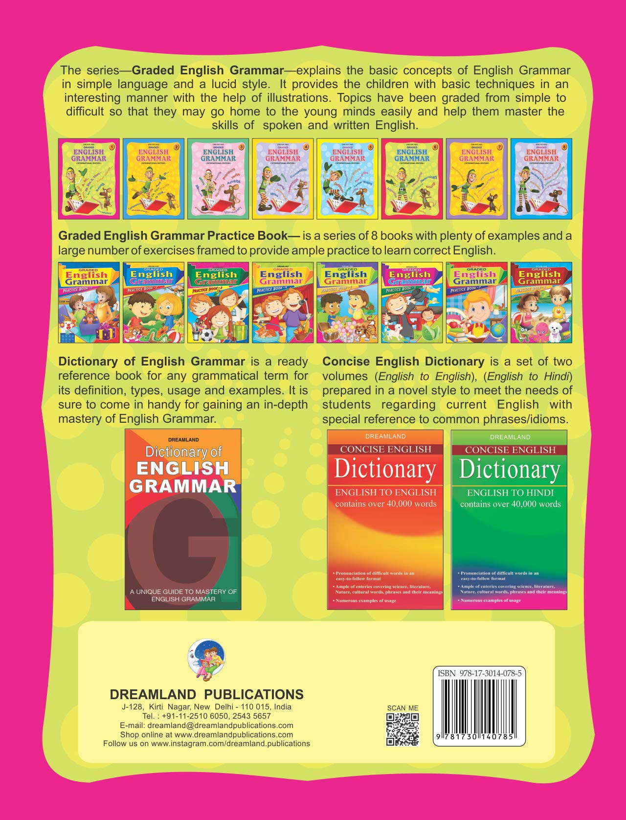Dreamland Graded English Grammar Part 1 | Grocsy