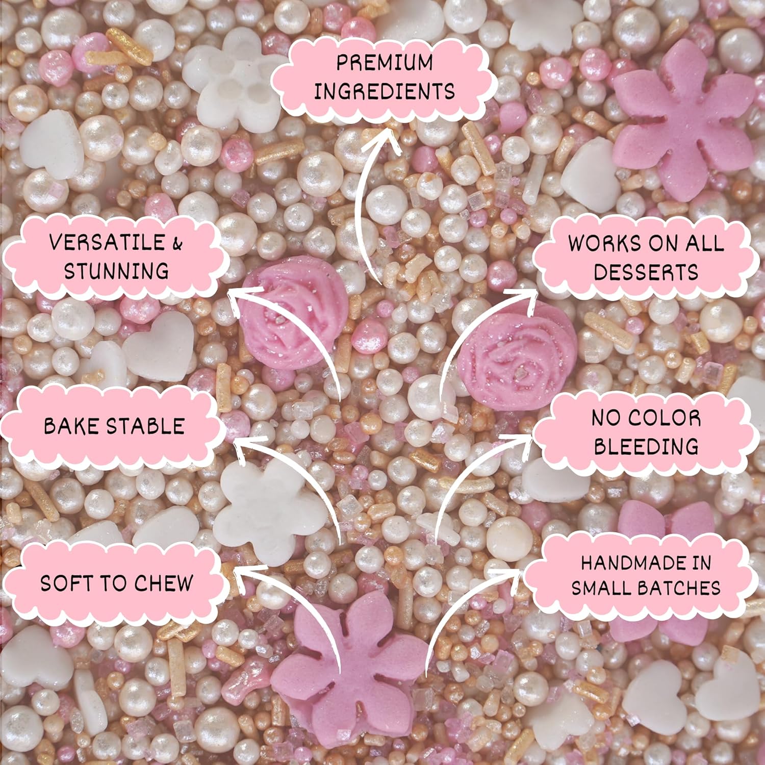 Confect Mother's Day Sprinkles for Decoration 02 | Grocsy