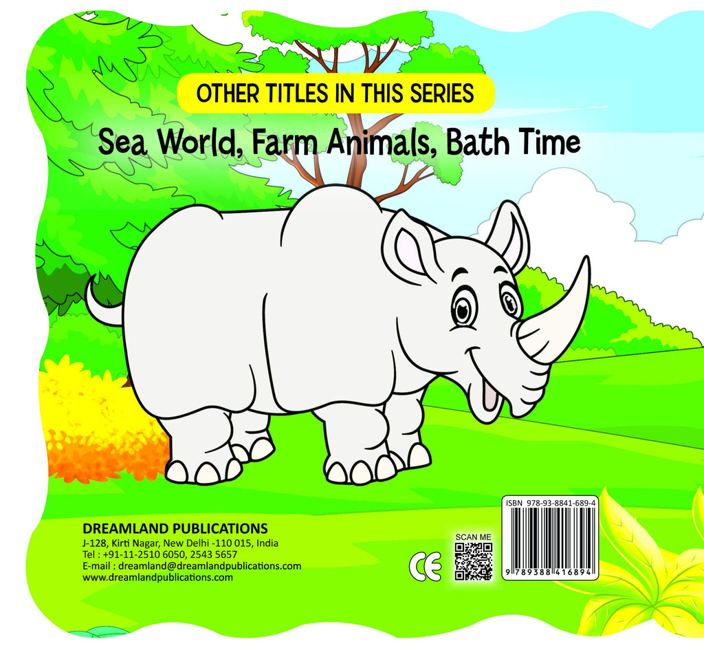 Dreamland Magic Bath Book - Zoo Animals | Grocsy
