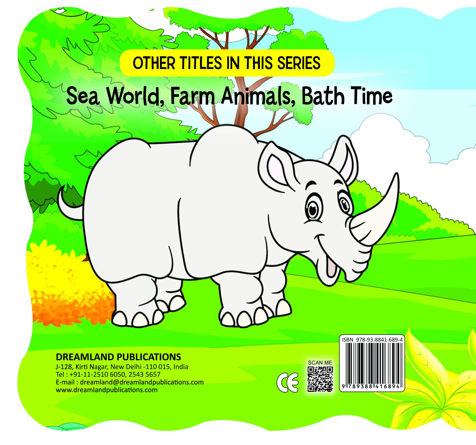 Dreamland Magic Bath Book - Zoo Animals | Grocsy