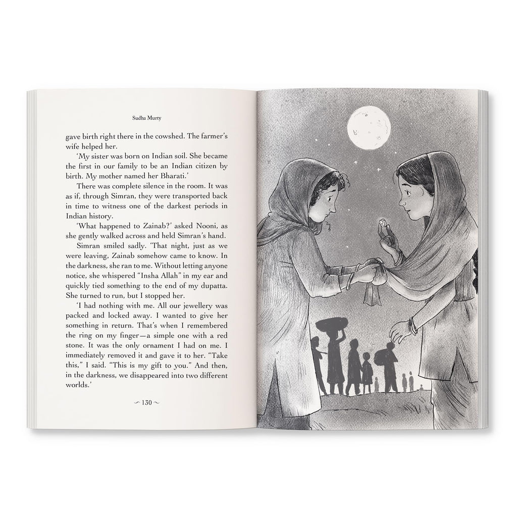 The Magic of the Lost Earrings: A New Nooni Adventure by Sudha Murty - A Story of History, Family Bonds and Hidden Treasures Ages 9+ | Grocsy