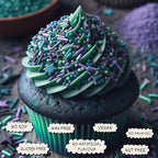 Confect Rainbow Sprinkles for Decoration 04 | Grocsy