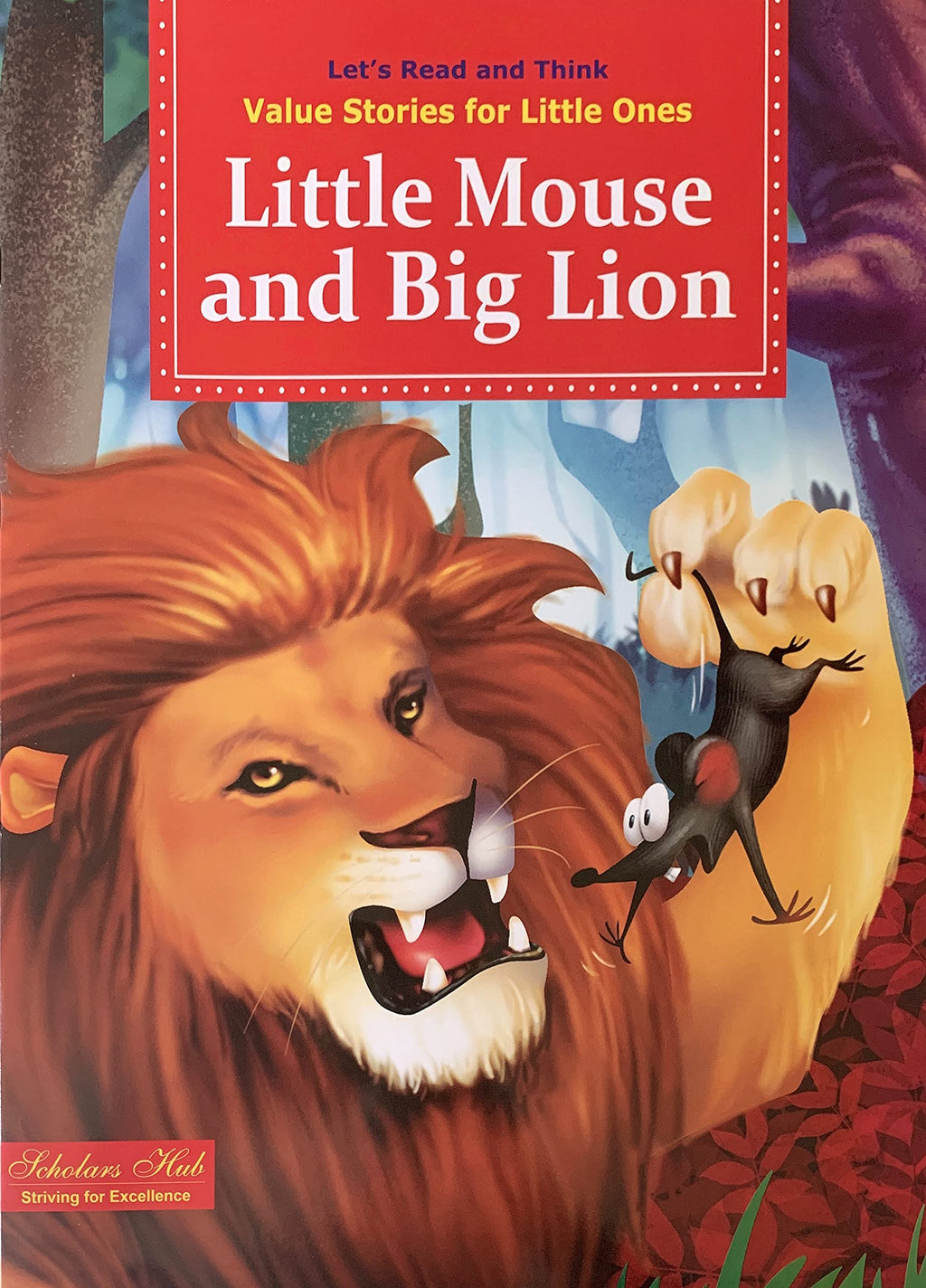 Value Stories.-Little Mouse & Big Lion. | Grocsy