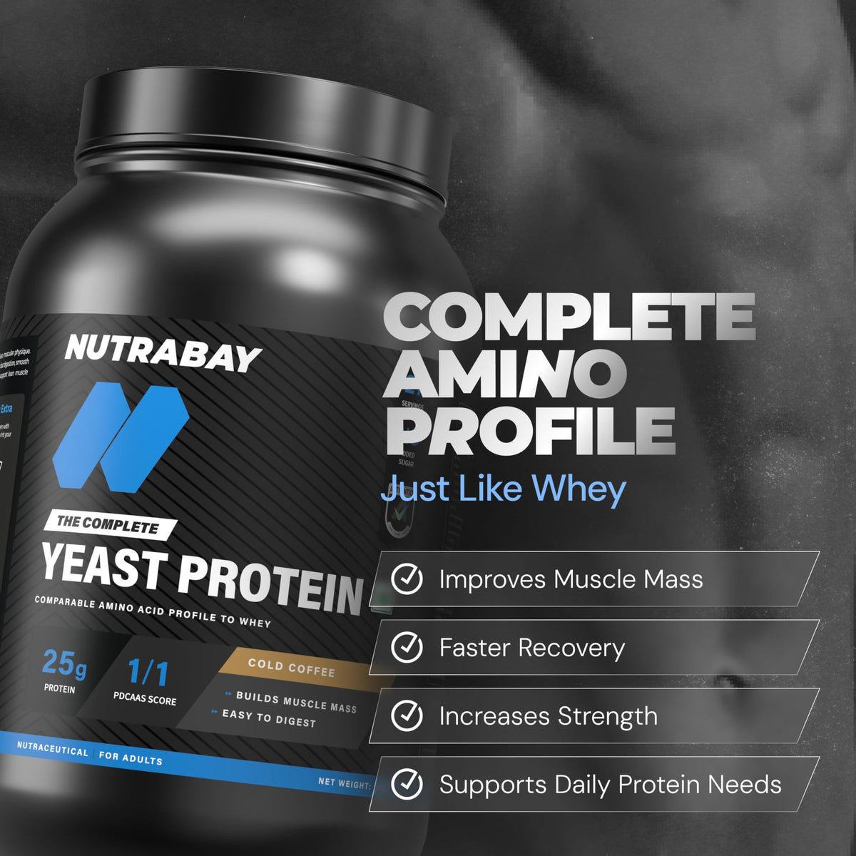 Nutrabay Yeast Protein Powder | Grocsy