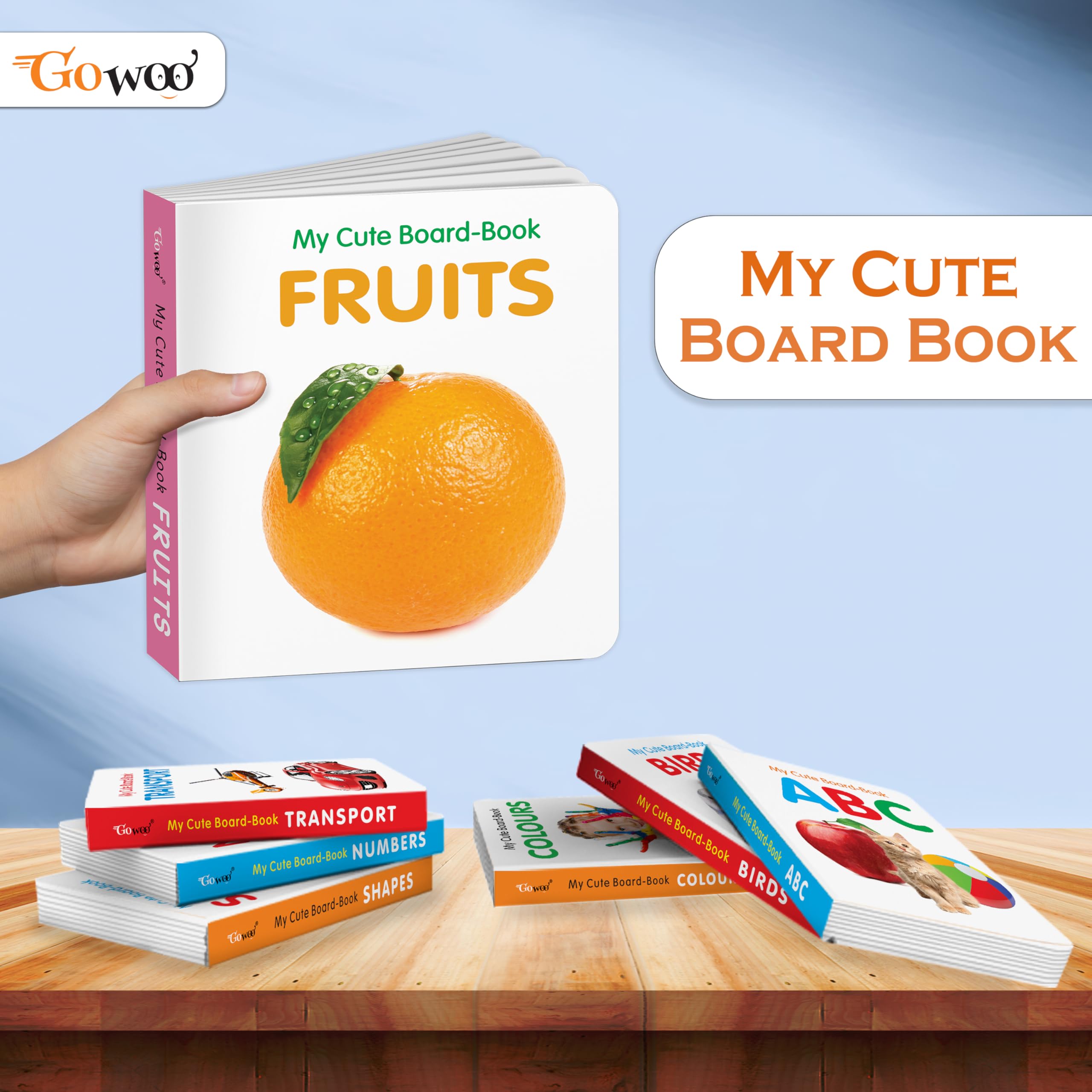 Pocket Board Book Set Of Abc, Numbers, Fruits, Vegetables, Wild Animals, Birds - Kids Educational Board Book, Preschool Learning Books, Preschool Kids Books Children | Books | Grocsy