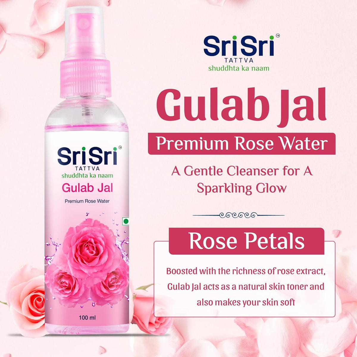 Sri Sri Tattva Gulab Jal | Grocsy
