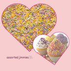 Confect Rainbow Sprinkles for Decoration 02 | Grocsy
