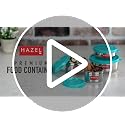 HAZEL 250ML Stainless Steel Container with Airtight Lid | Small Steel Jar | Grocsy
