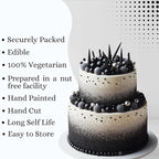 Confect Black | Sprinkles Bottle for Decoration Bottle | Grocsy