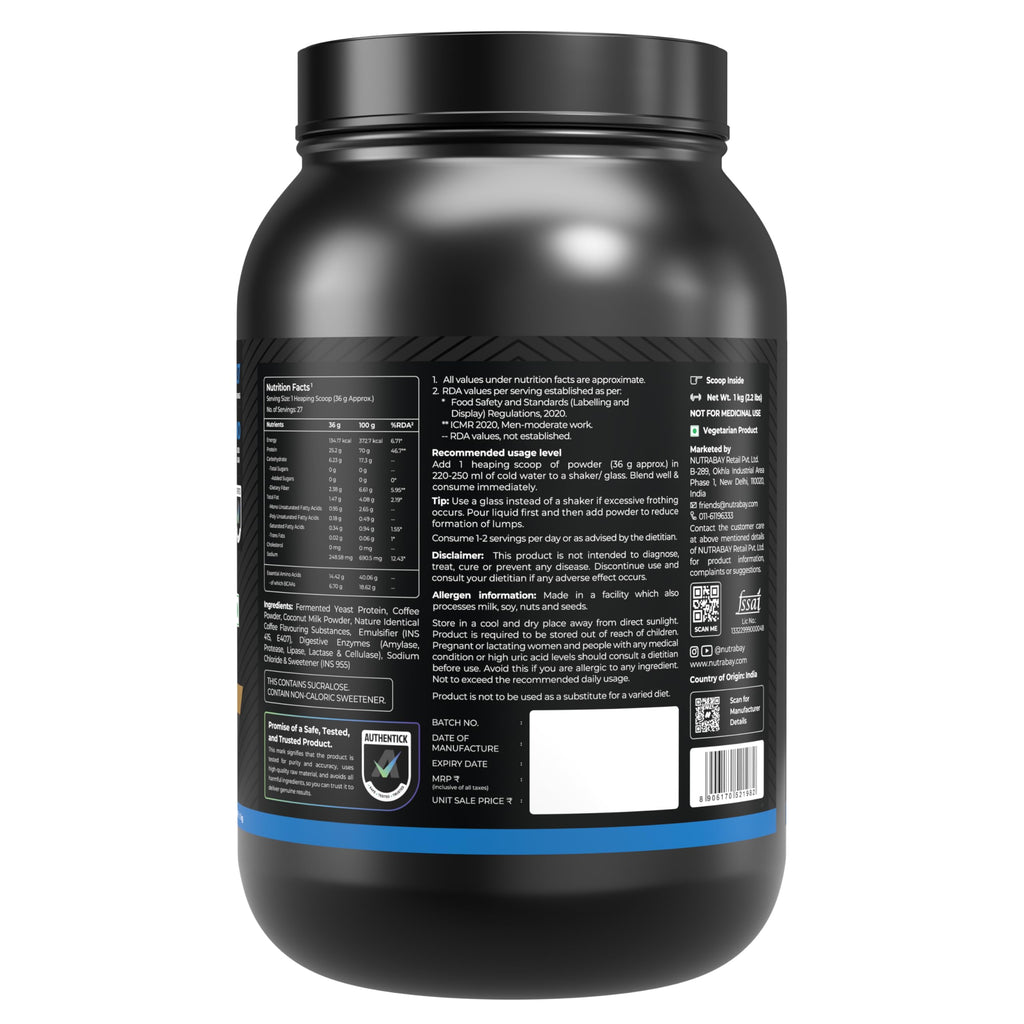 Nutrabay Yeast Protein Powder | Grocsy