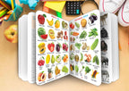 My First Giant Board Book (English-Hindi) With 31 Topics (Waterproof, Dust-Resistant, Big Fonts, Hard Laminated, Realistic Pictures, Tear Resistent) | Gift Set For Kids | Grocsy