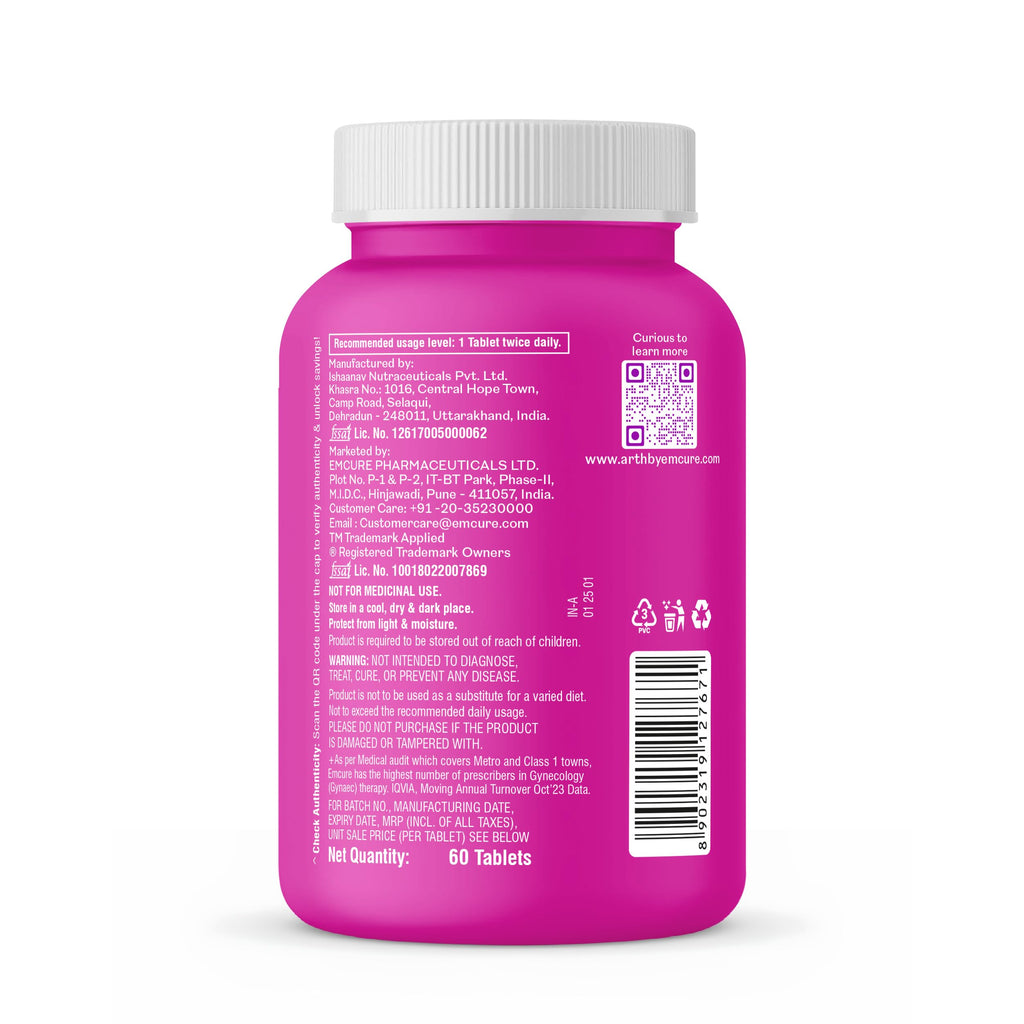 Arth Perimenopause Support Tablets | Grocsy