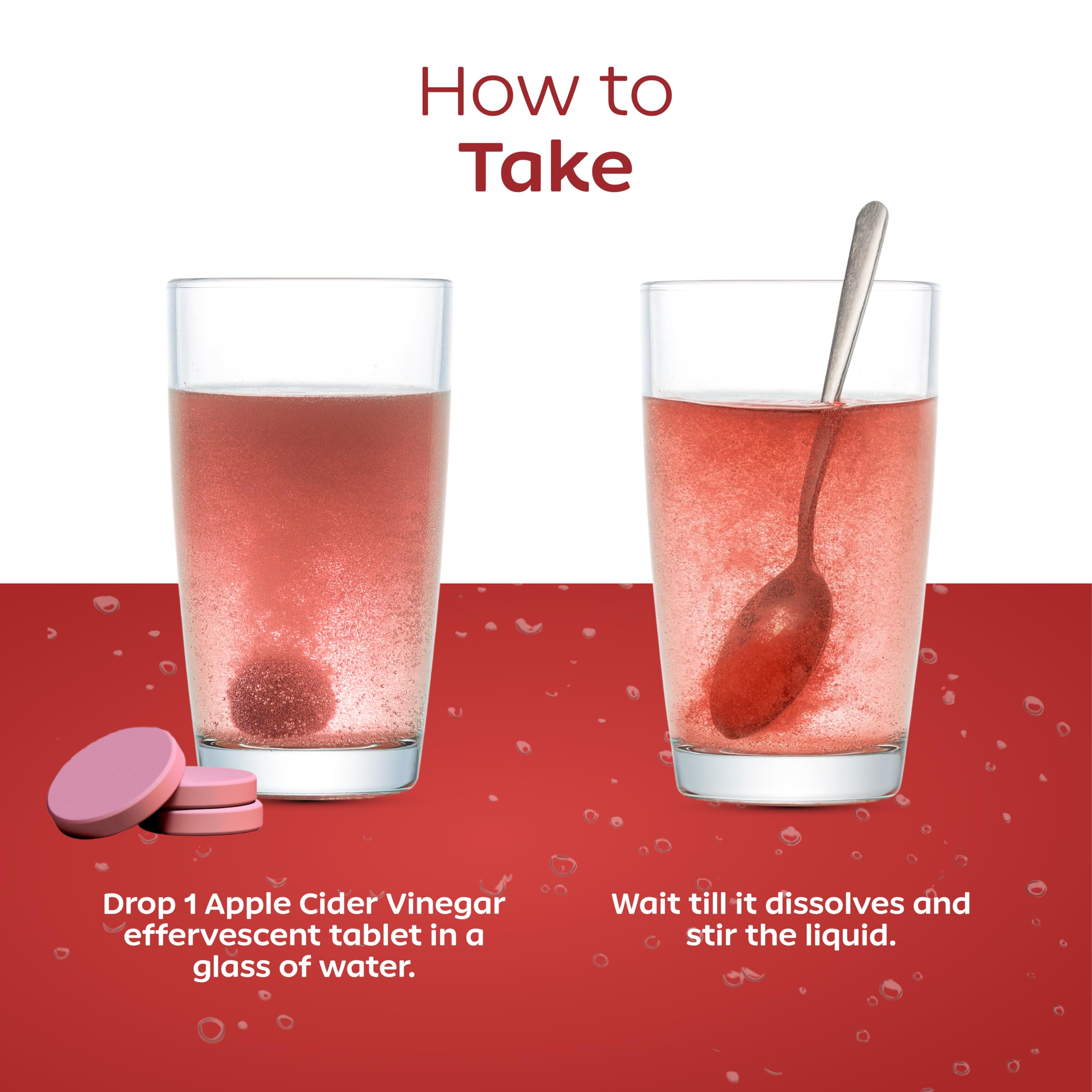 Arth Apple Cider Vinegar Effervescent Tablets | Grocsy