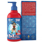 Wow Skin Science Kids 3 in 1 Wash - Golden Warrior Wonder Woman Edition | Grocsy