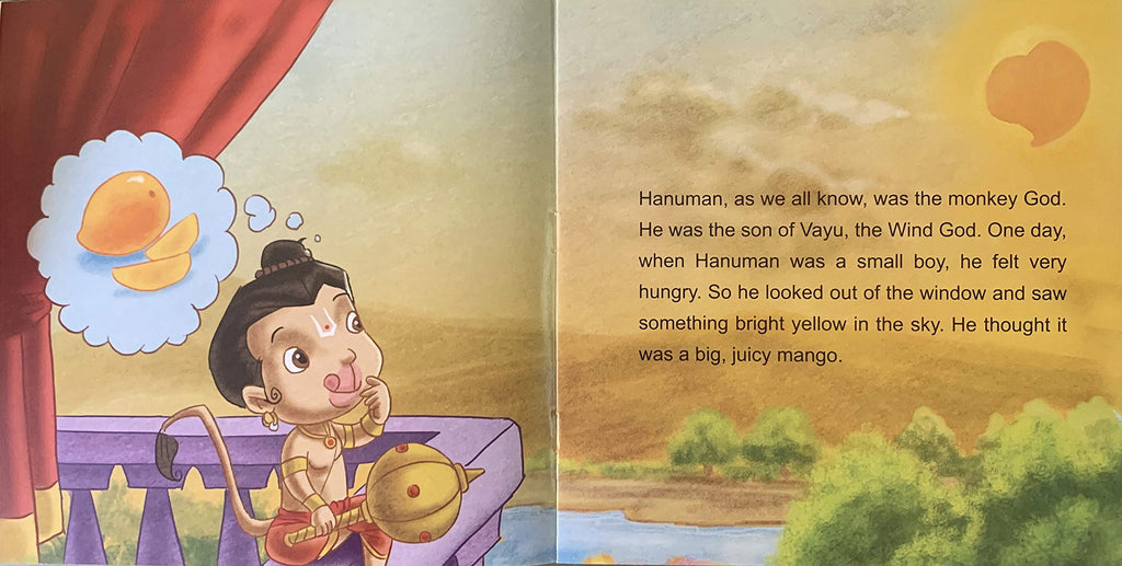 Readers Nook-When Hanuman Tried To Eat Up The Sun -3. | Grocsy