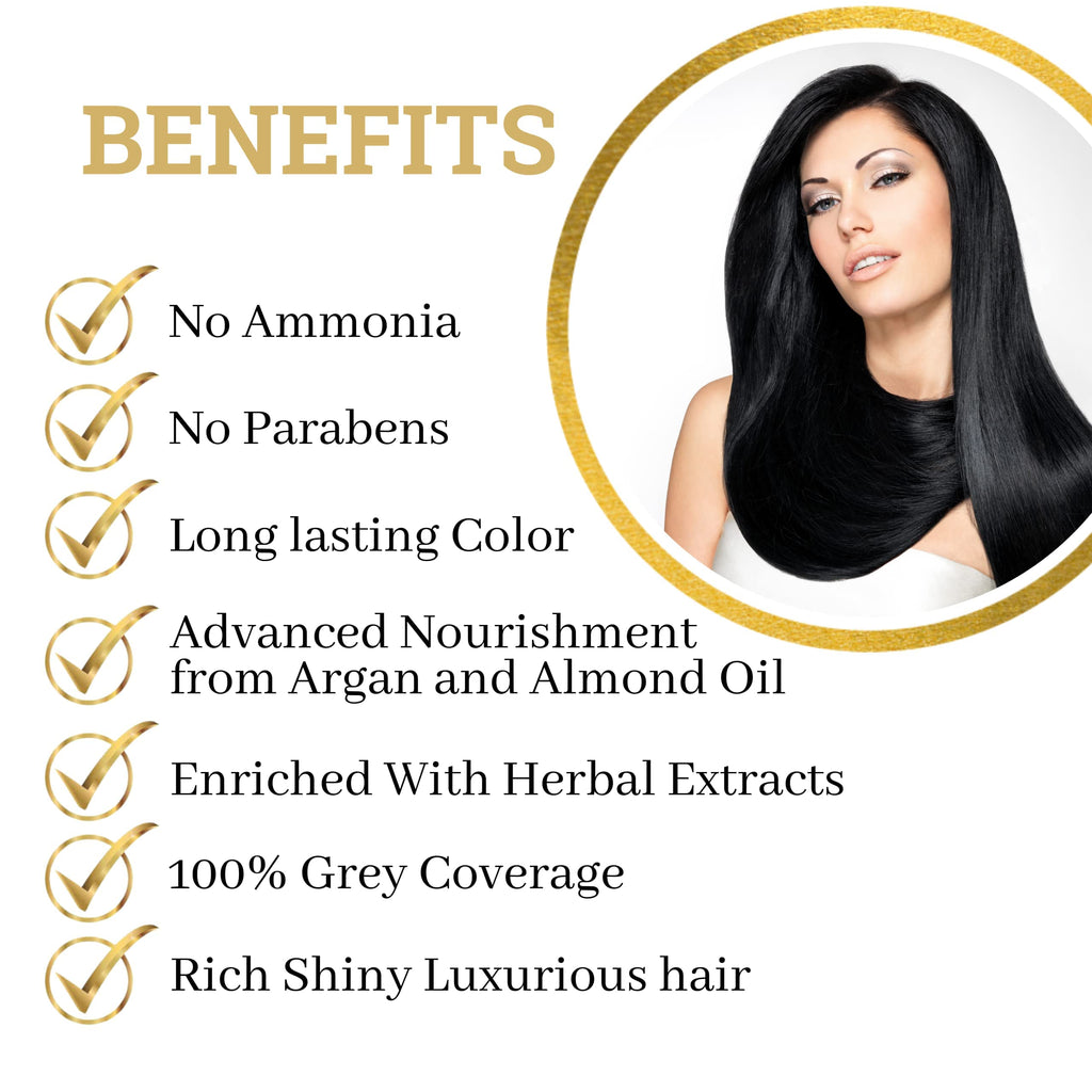 Kokila Shampoo For Men & Women, No Ammonia, No Paraben | Grocsy