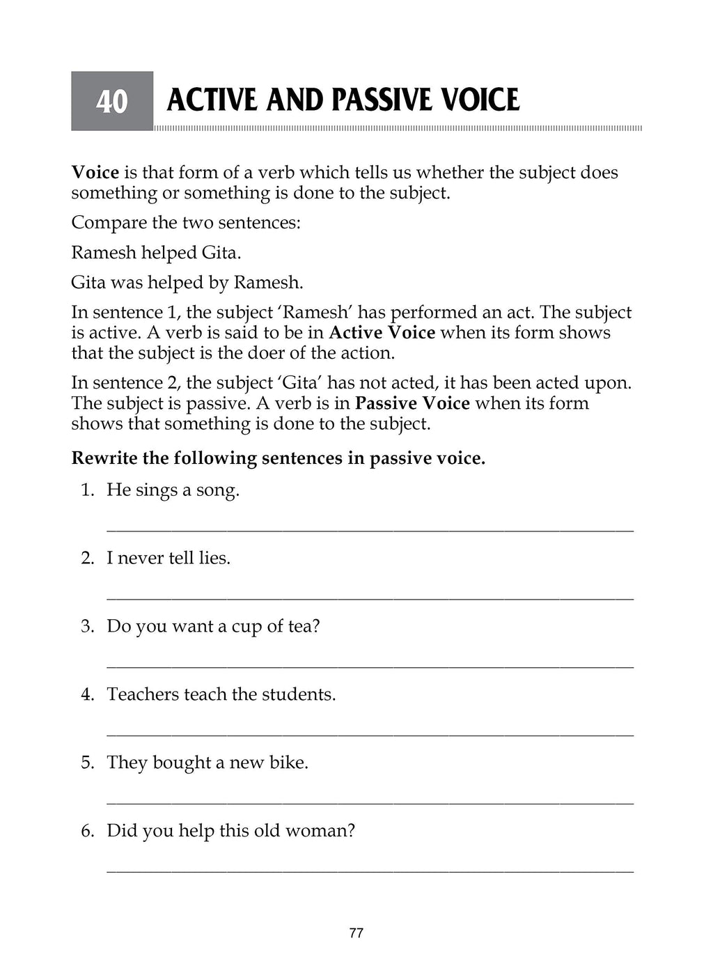 Interactive Grammar-5. | Grocsy