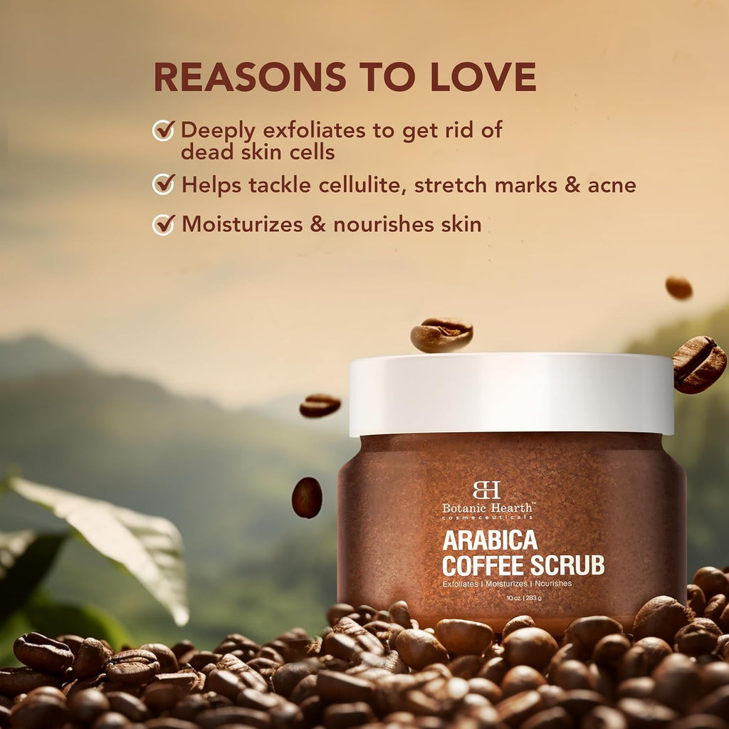Botanic Hearth Arabica Coffee Body Scrub | Grocsy