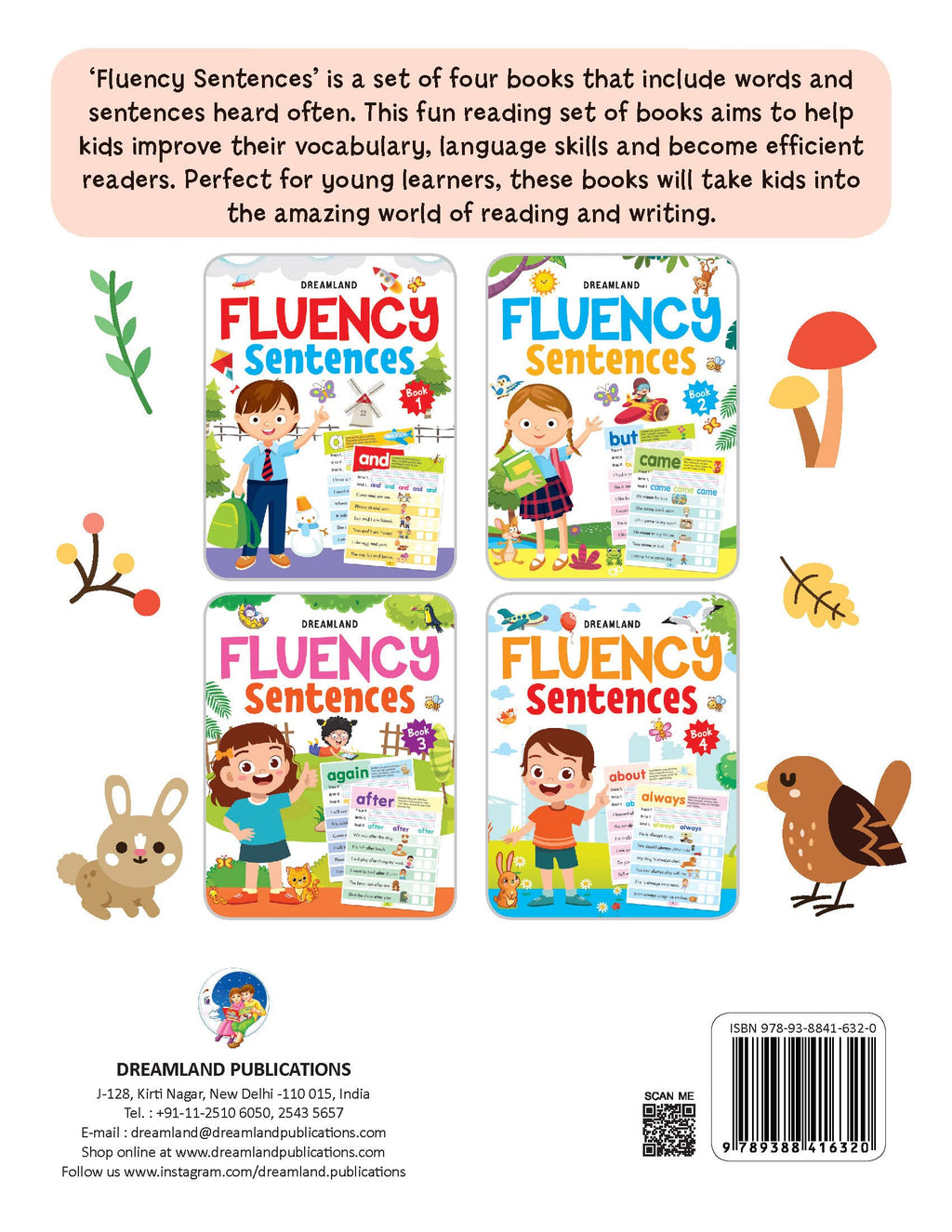 Dreamland Fluency Sentences Book 3 | Grocsy