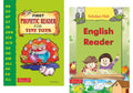 Scholars Hub Phonics Learning Book Combo-First Phonetic Reader For Tiny Tots & Scholars Hub English Reader (Set Of 2 Books) | Word Formatting| Sight Words | Sound To Words | Vowels | 3,4,5 Letter Words | Phonics Book For Ages 3-7 Years Old | Grocsy