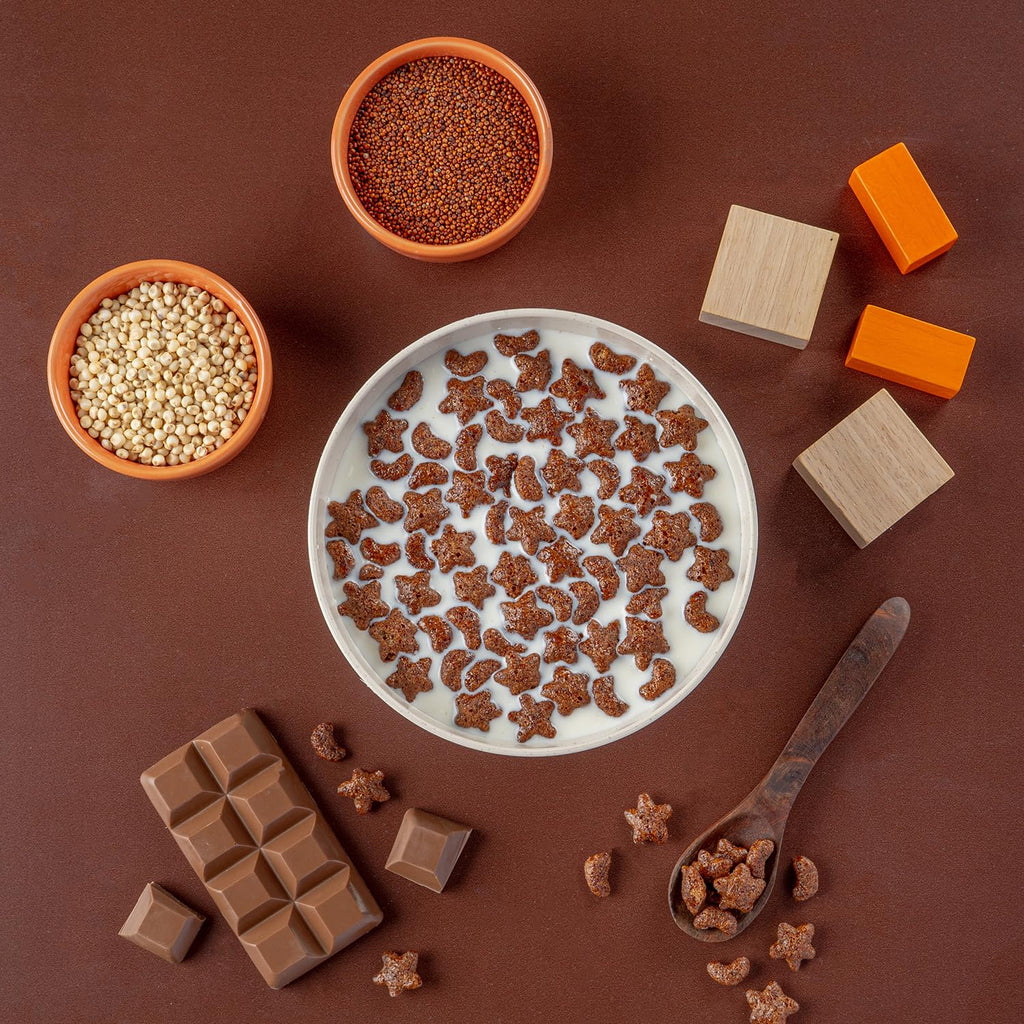 Slurrp Farm Choco Crunch - Ragi Stars and Moons | Grocsy