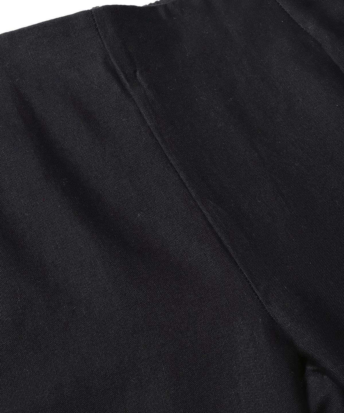Juniper Women's Black Solid Cotton Flex Straight Fit Pants With Lace & Gota Work | Grocsy