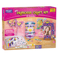 Imagimake Princess Craft Kit | 10 Mess-Free DIY Activities | Bracelet Making Kit, Unicorn Pouch, Butterfly Wands & Photo Frame | Girls Toys Age 6-8 | 5,6,7,8,9,10,11,12 Year Old Girl Birthday Gifts | Grocsy