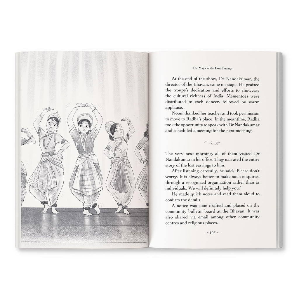 The Magic of the Lost Earrings: A New Nooni Adventure by Sudha Murty - A Story of History, Family Bonds and Hidden Treasures Ages 9+ | Grocsy