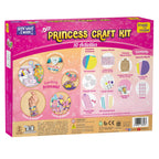 Imagimake Princess Craft Kit | 10 Mess-Free DIY Activities | Bracelet Making Kit, Unicorn Pouch, Butterfly Wands & Photo Frame | Girls Toys Age 6-8 | 5,6,7,8,9,10,11,12 Year Old Girl Birthday Gifts | Grocsy