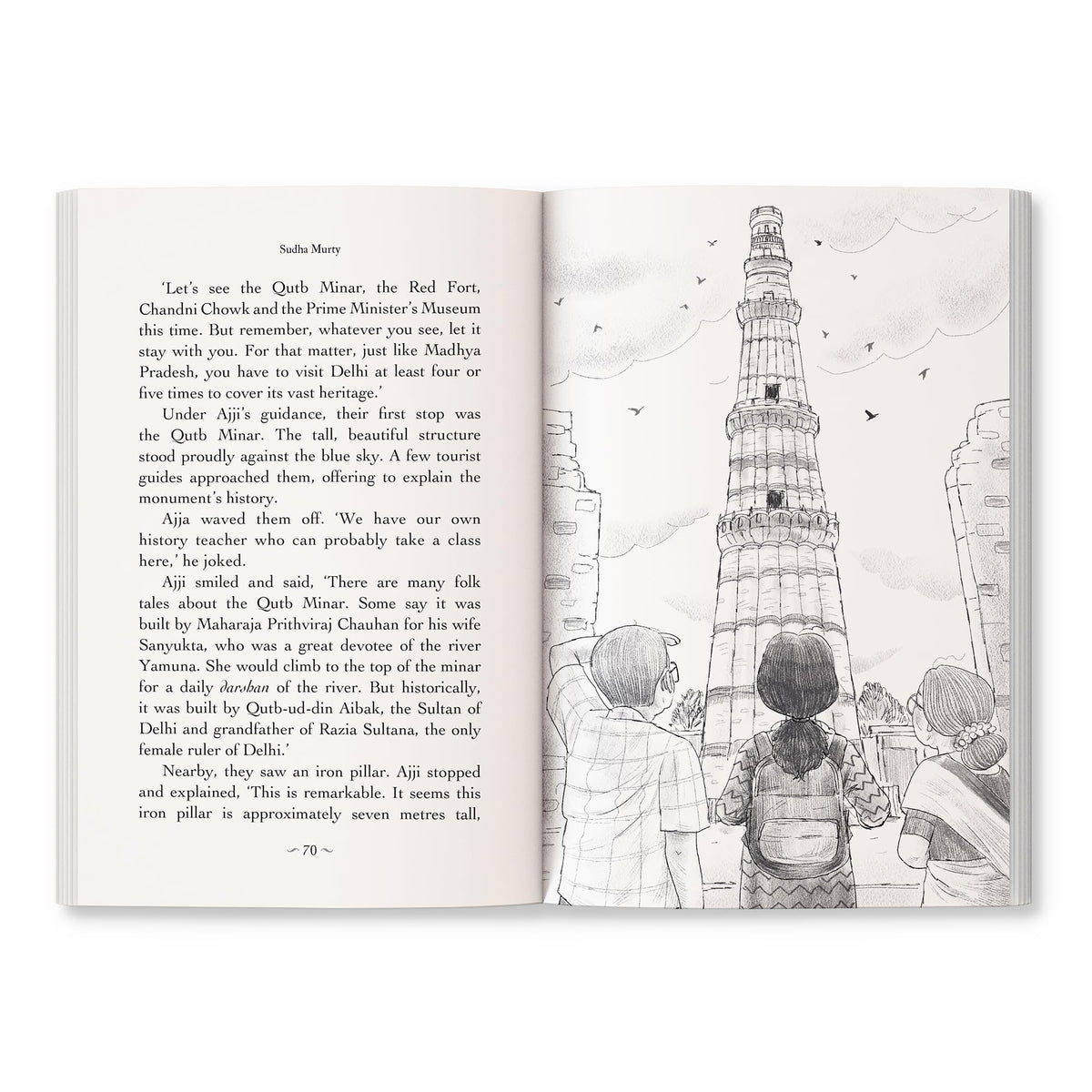 The Magic of the Lost Earrings: A New Nooni Adventure by Sudha Murty - A Story of History, Family Bonds and Hidden Treasures Ages 9+ | Grocsy