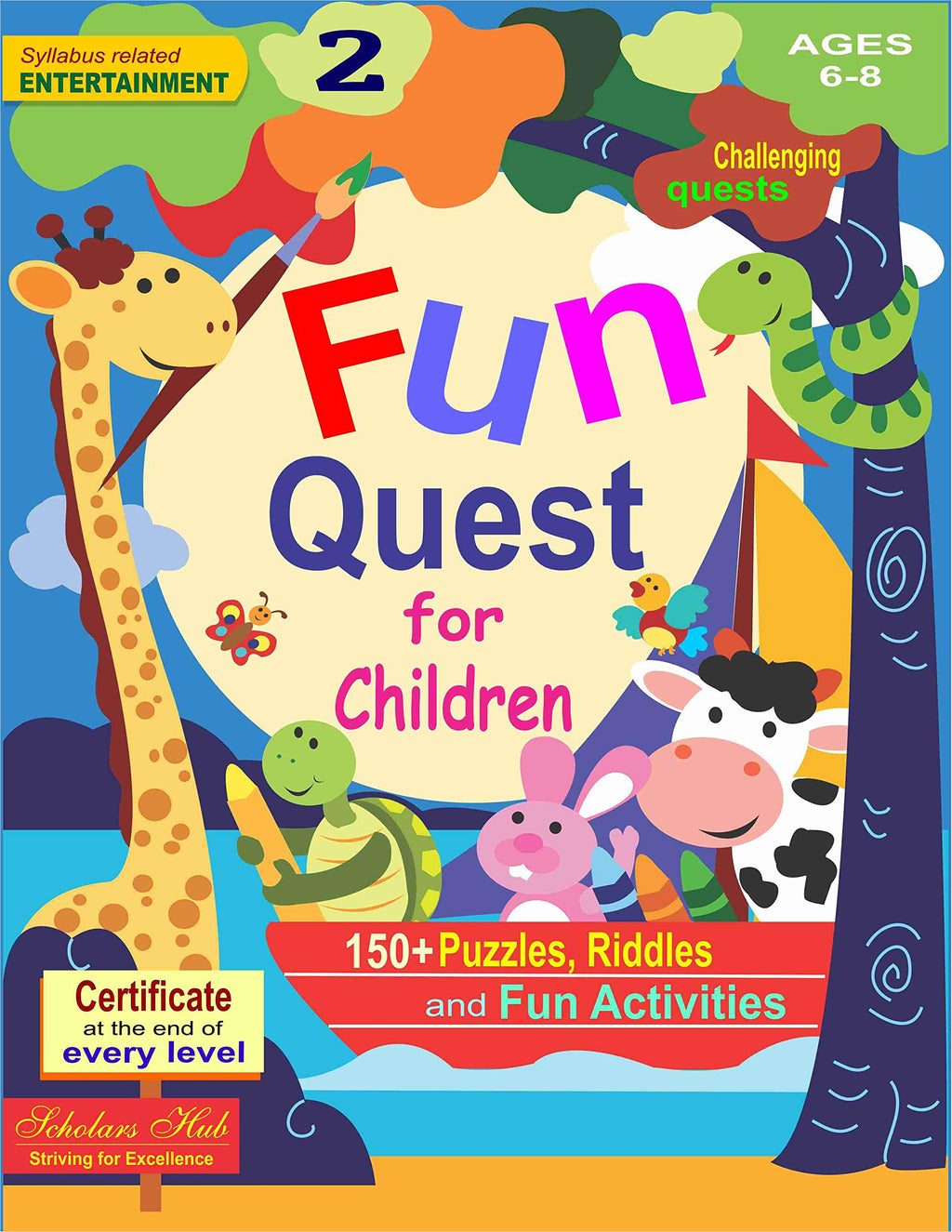 Fun Quest For Children-2.(Ages 6-8) | Grocsy