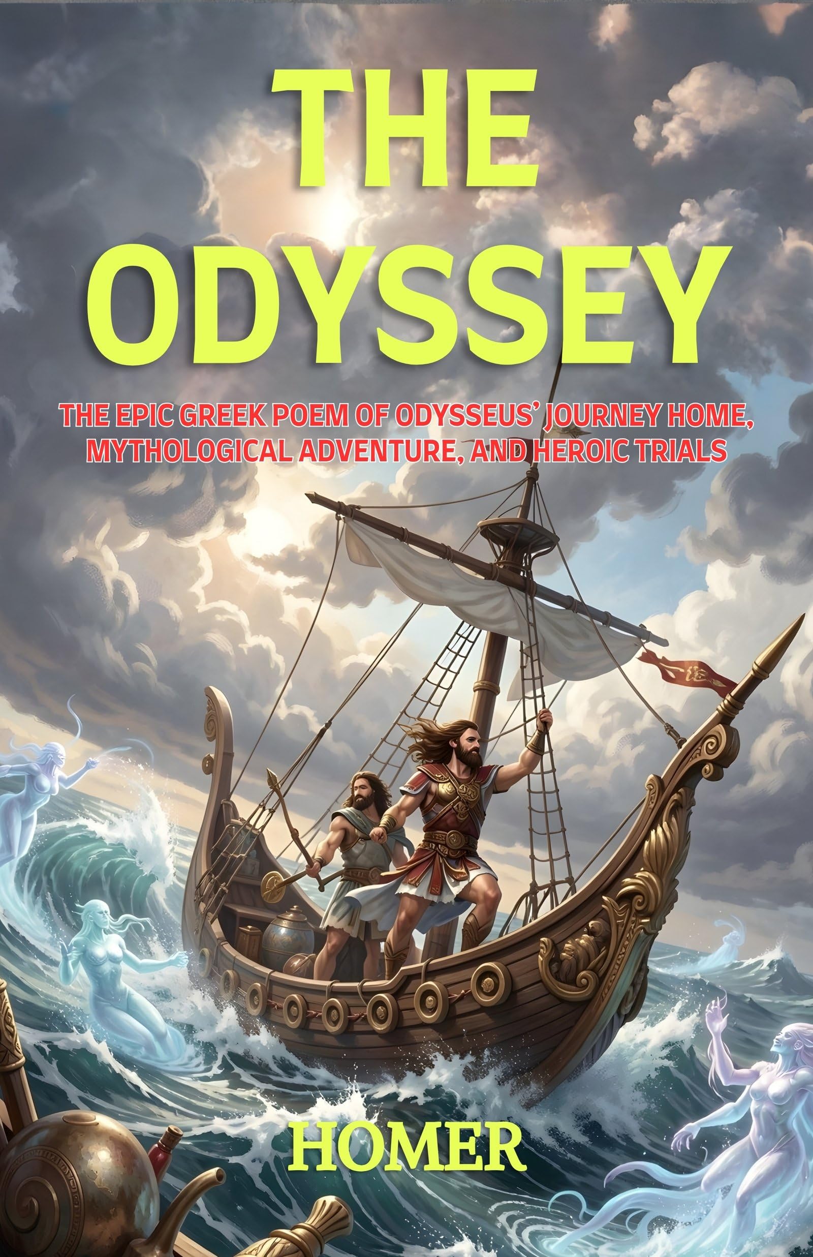 The Odyssey: The Epic Greek Poem Of Odysseus’ Journey Home, Mythological Adventure, And Heroic Trials (Classic Greek Epic Poetry) | Grocsy