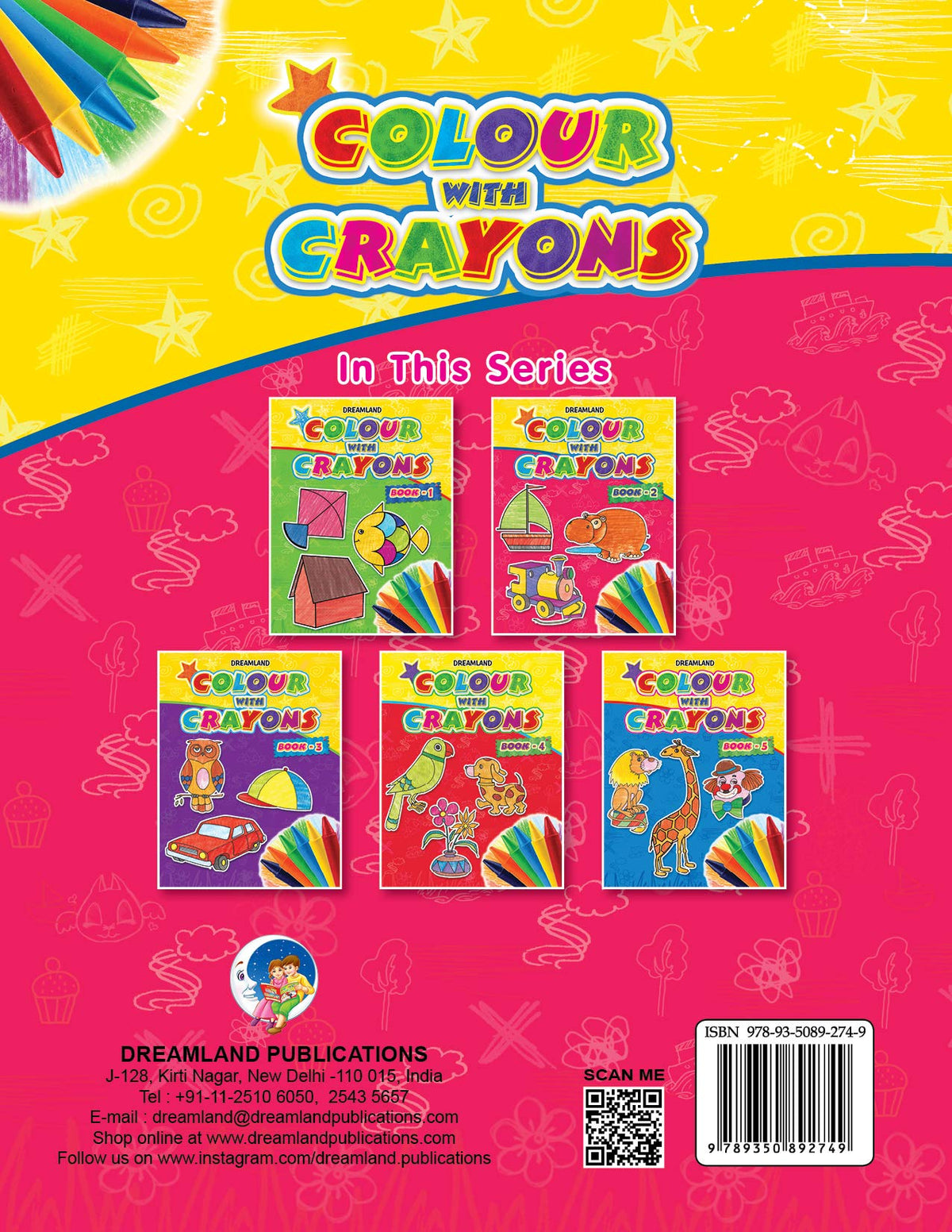 Dreamland Colour with Crayons Part - 2 | Grocsy