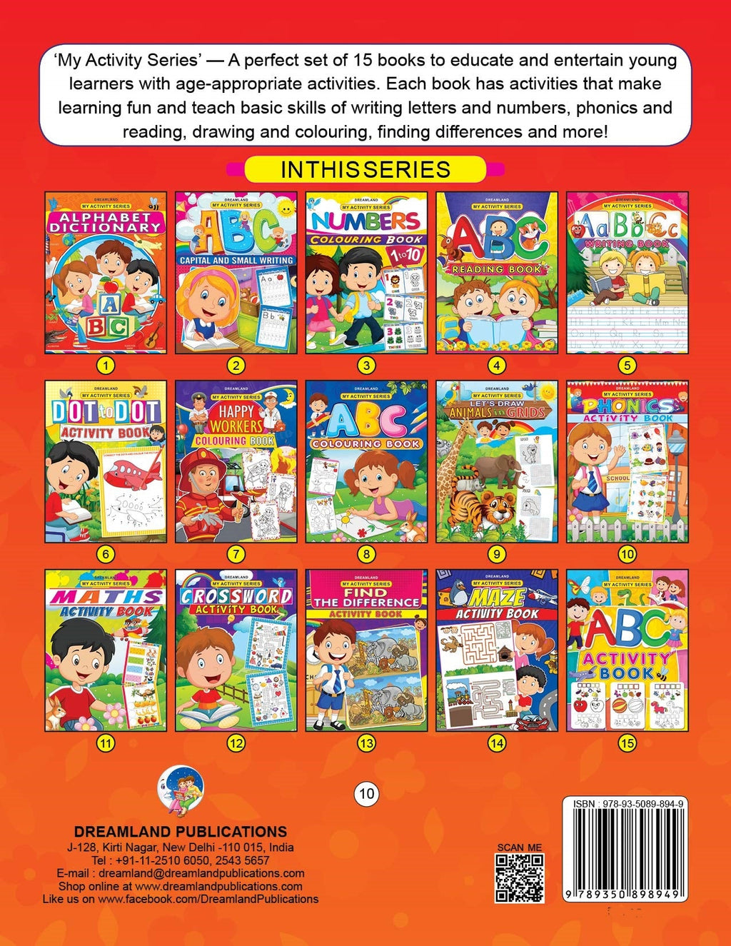 Dreamland My Activity- Phonics Activity Book | Grocsy