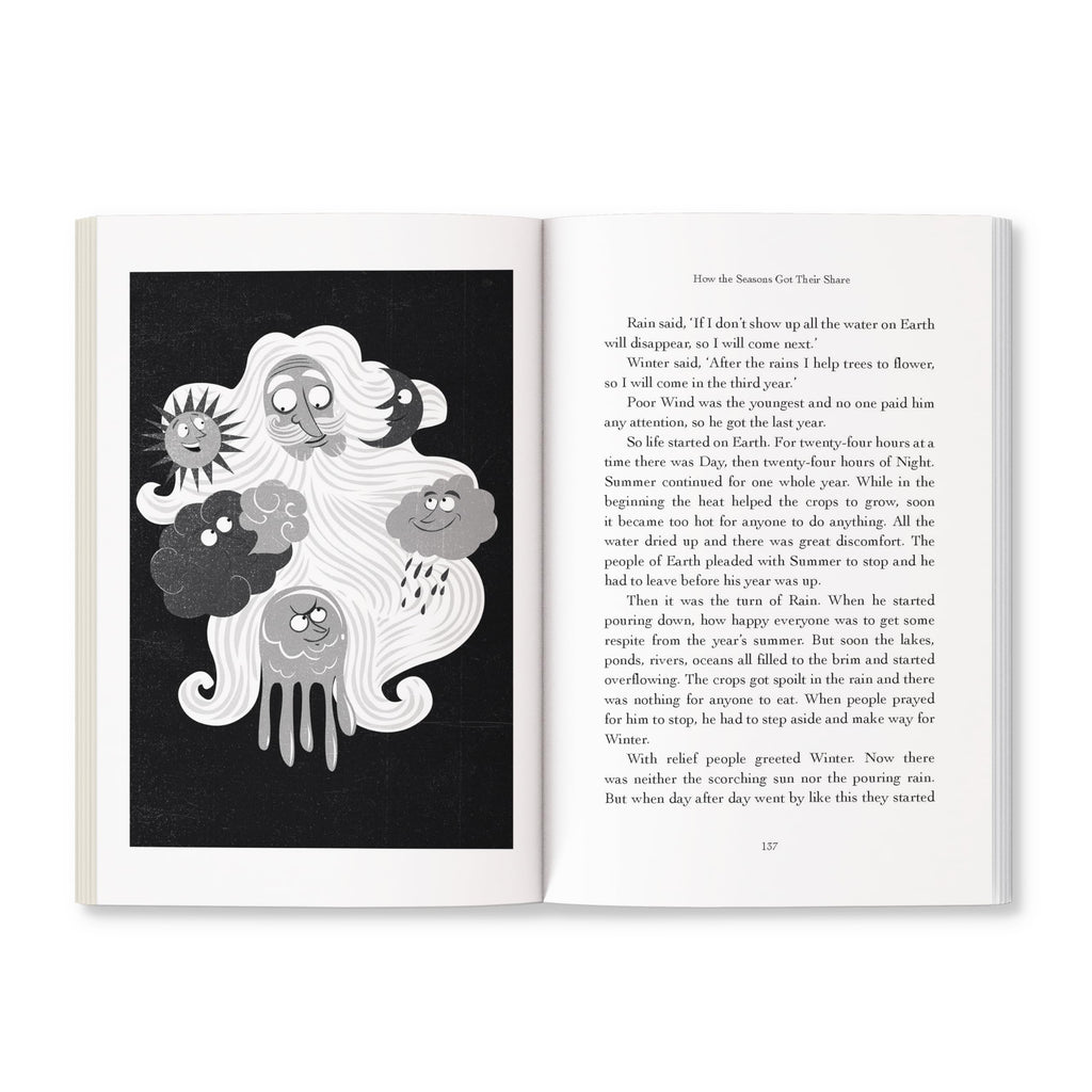 Grandma's Bag Of Stories: Collection of 20+ Illustrated short stories, traditional Indian folk tales by Sudha Murty | Grocsy
